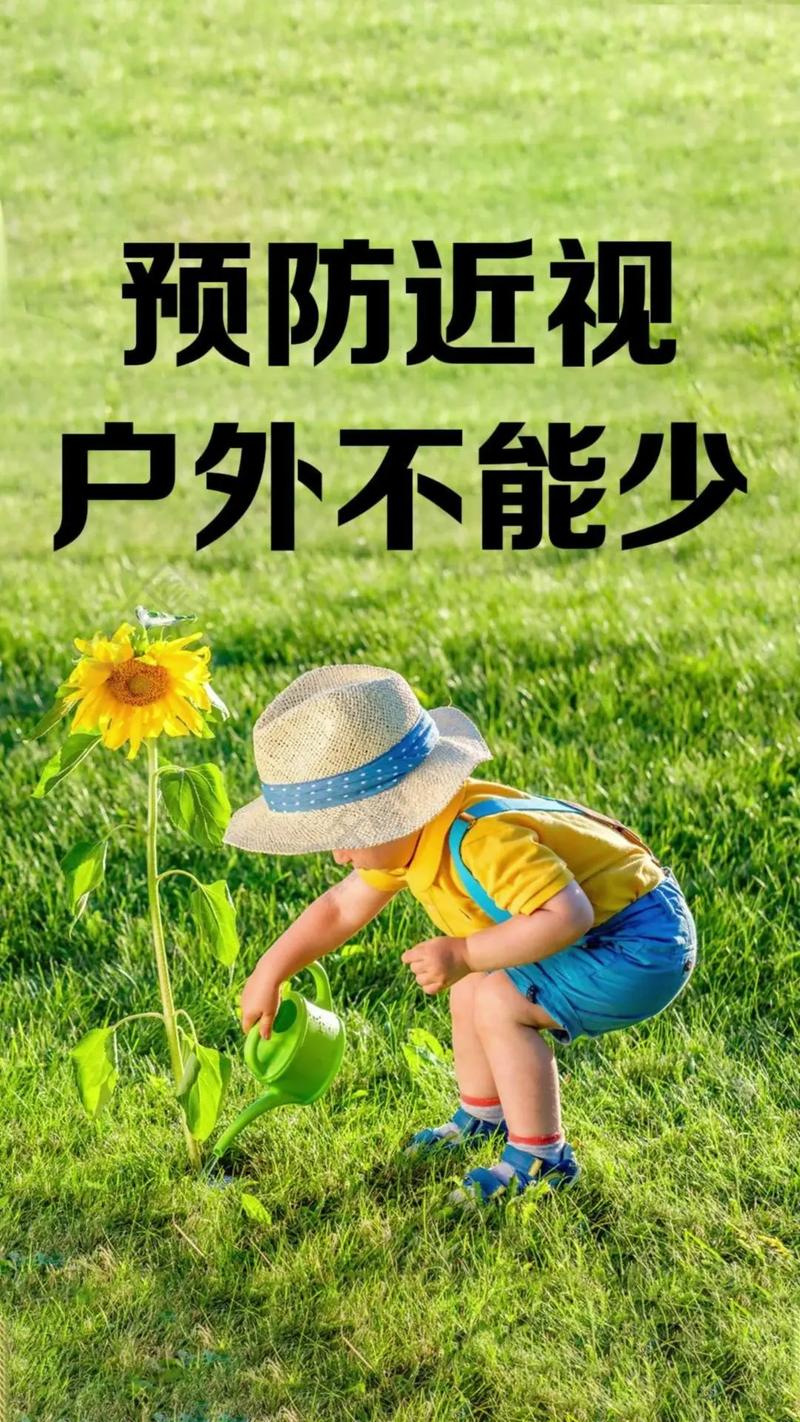 儿童白天户外玩耍预防近视
