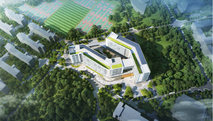 强基计划试点高校教学楼全景