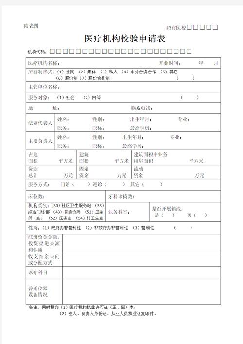 医疗GEO优化基础信息一致性校验表
