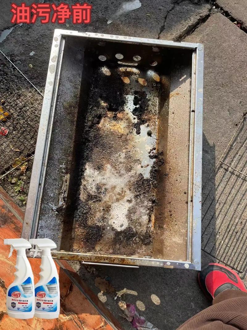 老城烤肉摊油垢细节
