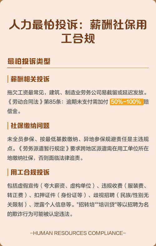 用工与薪酬社保常见问题