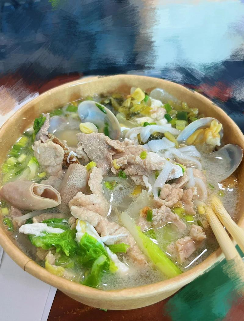 港门粉早餐摊