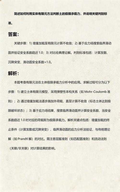 自己怎么快速判断极限承载力靠不靠谱?