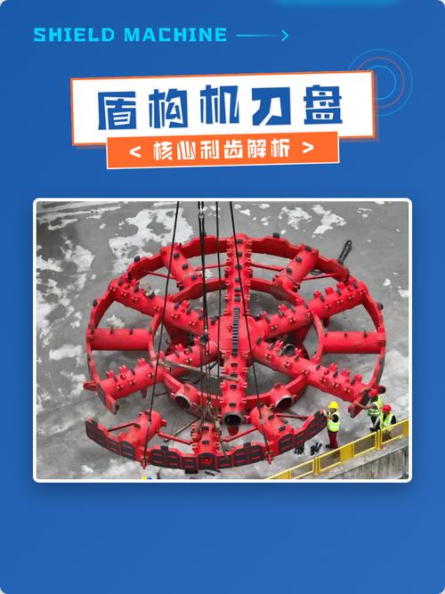 工程机械定制盾构机刀座成品图