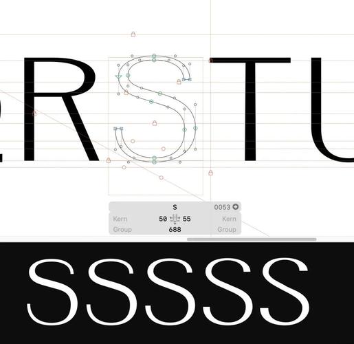 字体设计软件Glyphs工作界面