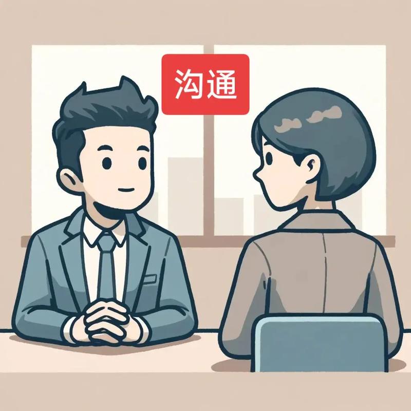 职场沟通防御心理漫画示意图