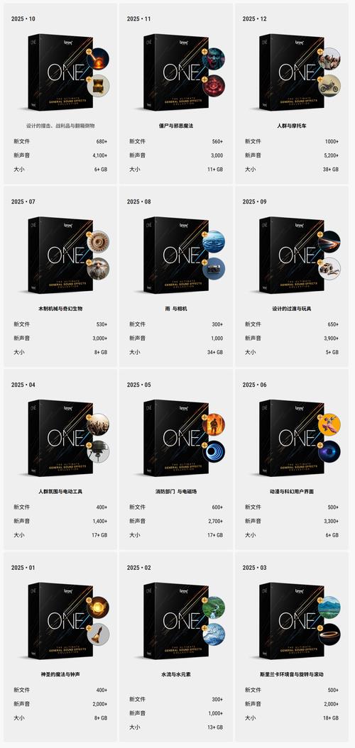 Boom Library音效素材包产品展示图
