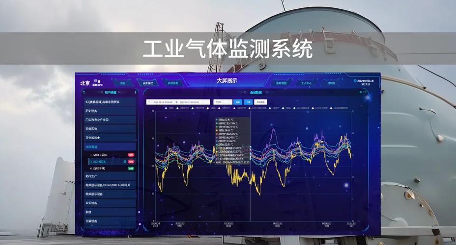 工业气动系统智能监控终端显示屏