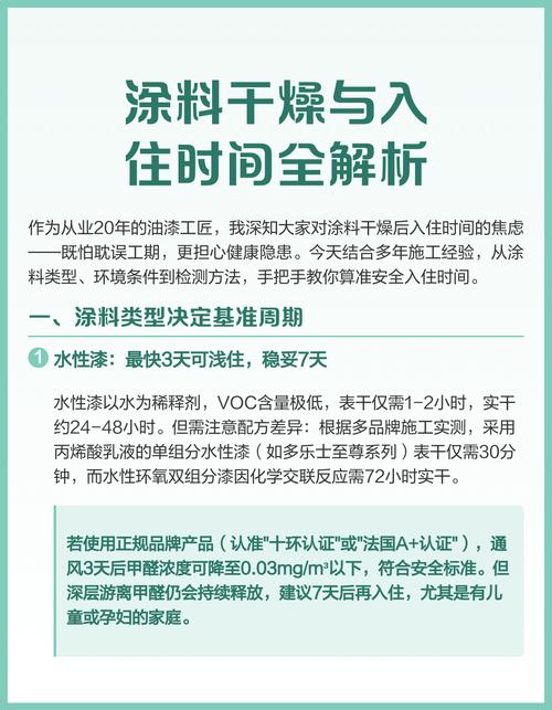 涂料表干实干对比装修示意图
