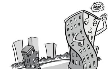 相邻采光权纠纷现场测量示意图