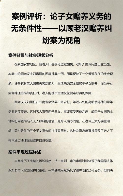 法院公开赡养义务纠纷判决书实拍