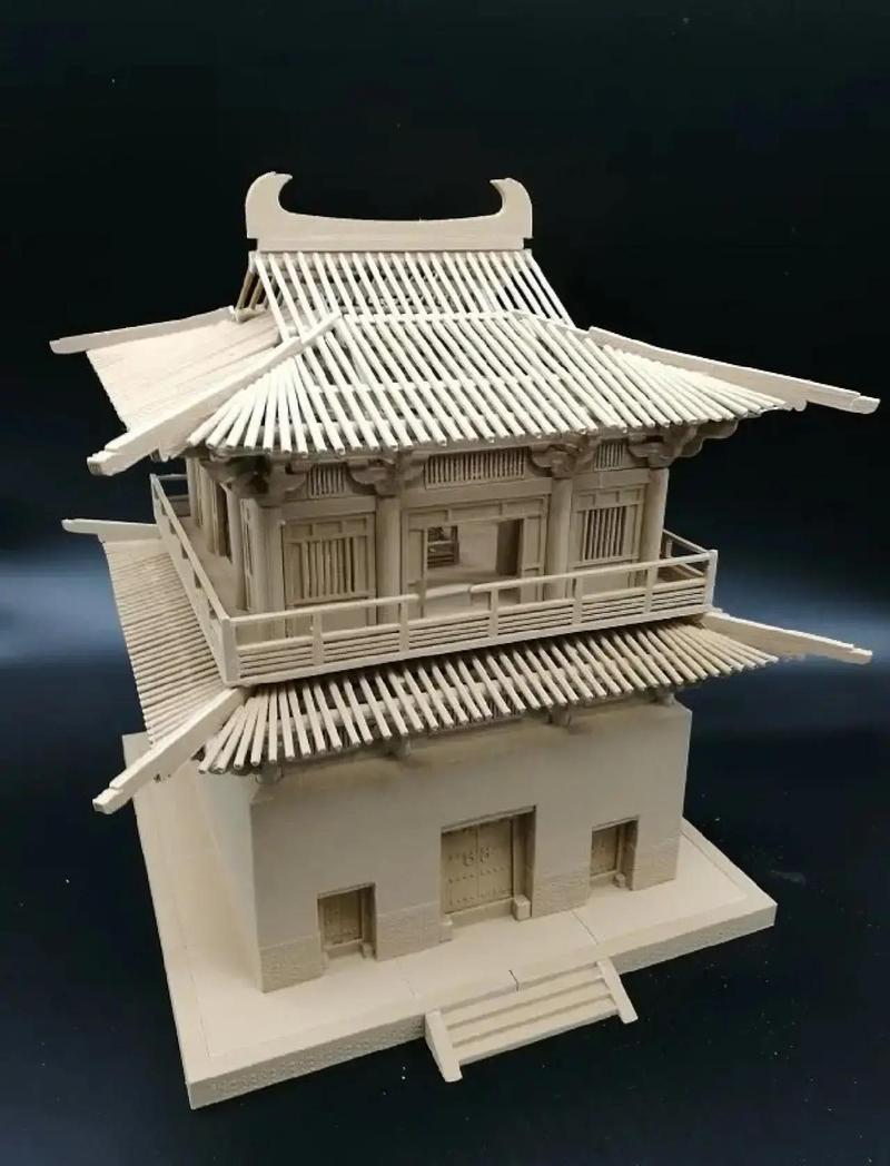 3D打印复刻古建筑木构件修复成品