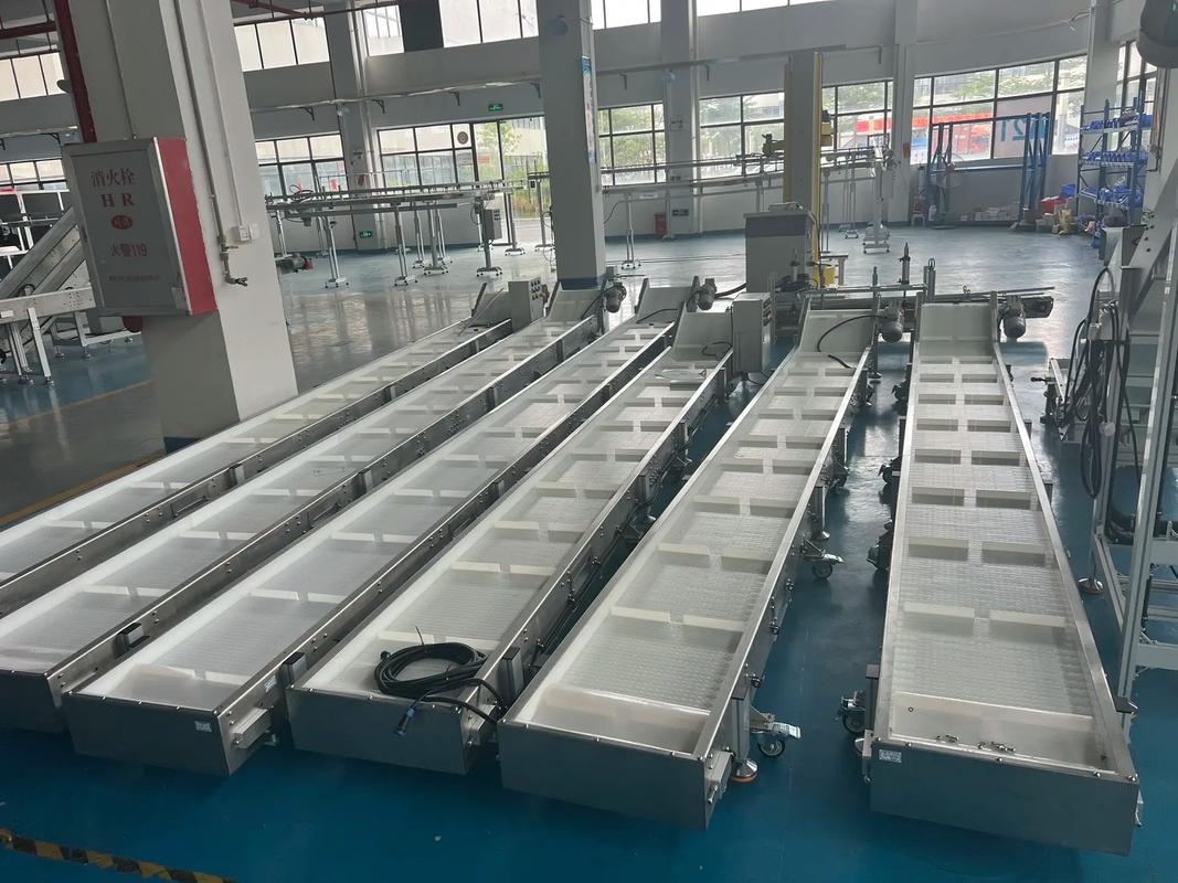 食品级不锈钢输送流水线细节图