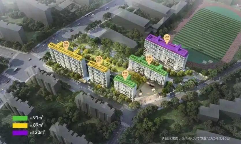 南京不同容积率小区楼间距实拍对比