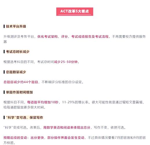 ACT机考到底变了什么？