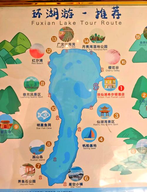西南小众治愈：云南抚仙湖环湖自驾游路线