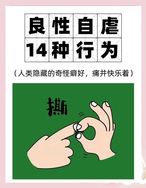 自律与自虐的心理差异对比图