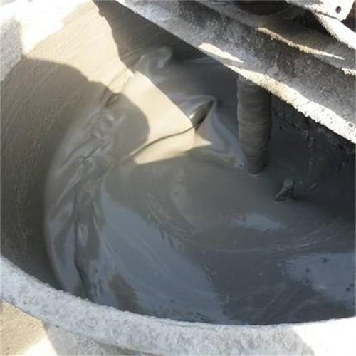 水泥胶水混合拉毛材料搅拌