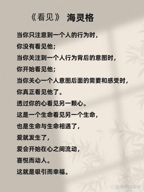 疗愈,从“看见”开始