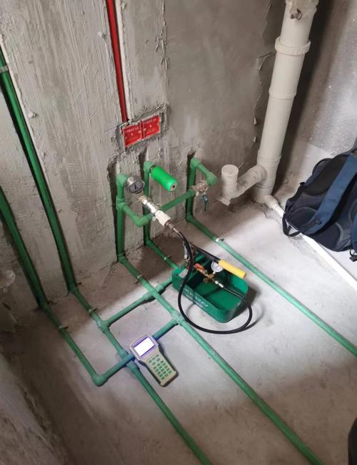 老房装修水电管线局部检查现场