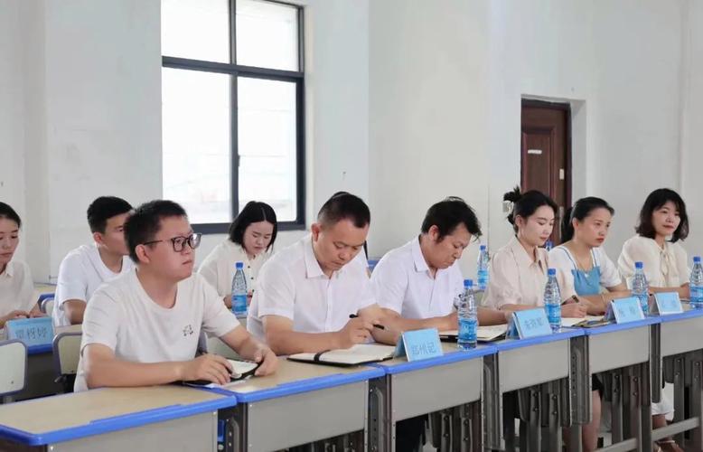 北京某小学教师轮岗启动仪式现场