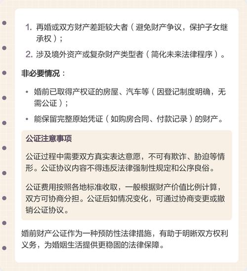 婚姻家庭法婚前财产公证流程表