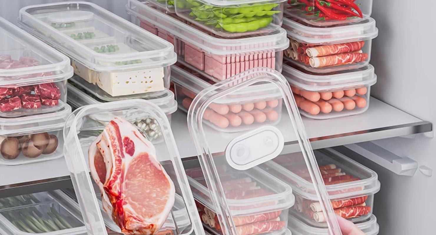 开封后常温食品密封分装保鲜盒场景