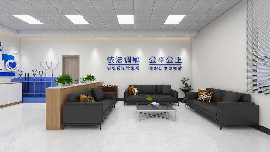 杭州刑事律所办公接待区实景