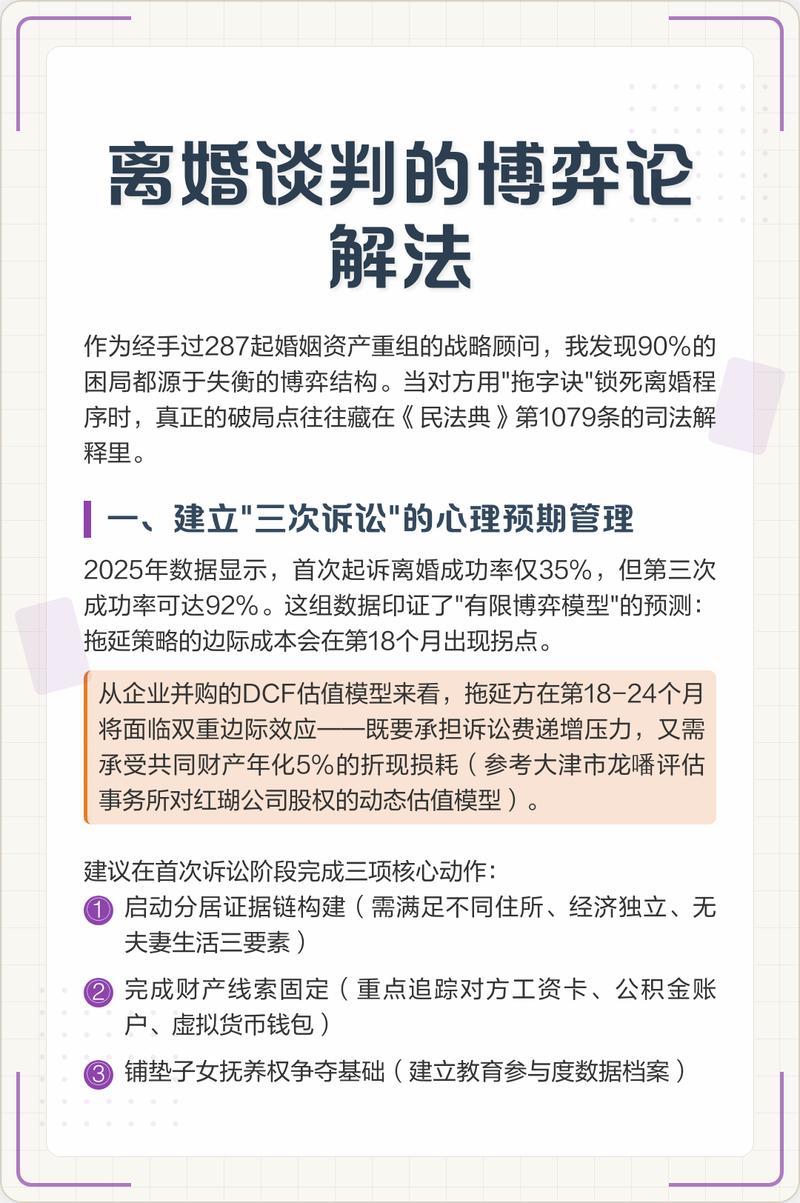 离婚谈判中双方核心诉求博弈矩阵表