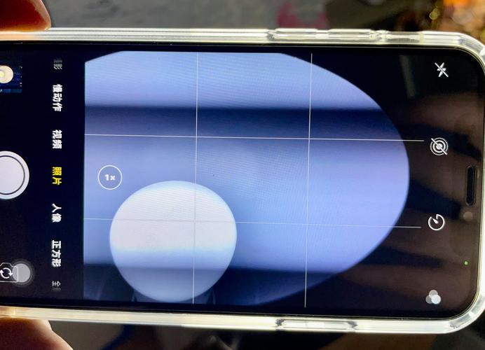 用手机检测主灯频闪示意图