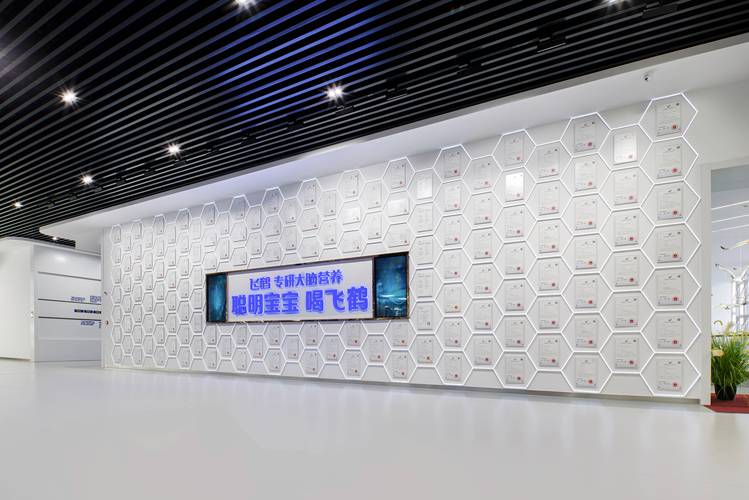 企业研究院空旷的展厅里挂着技术蓝图与专利墙