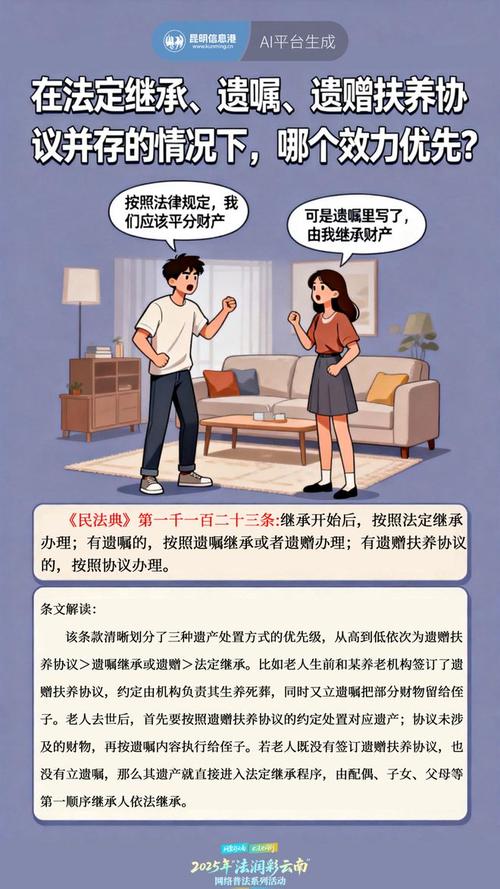 律师拿着民法典向客户讲解继承权