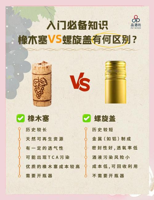 红酒橡木塞与螺旋塞实物对比图