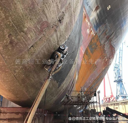 船舶船壳智能涂层现场附着力测试图