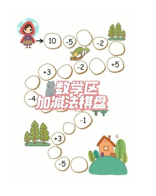 小学课堂投影数学运算教育游戏界面