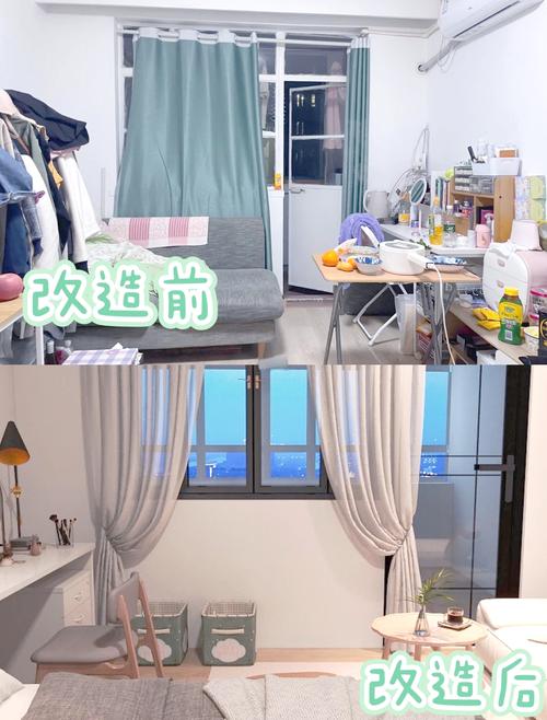 极简生活前后对比 杂乱房间变空旷整洁