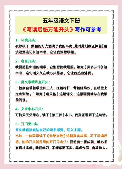 开头千万别写“今天我读了...”