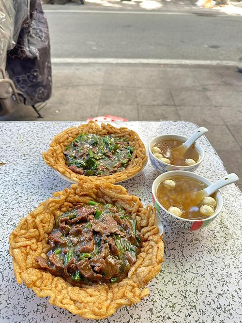 潮州西马路早市粿条摊