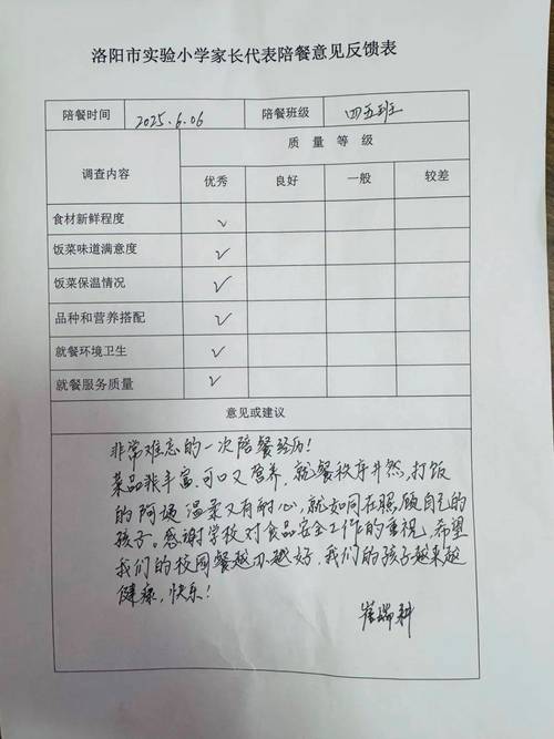 快餐测评评分表手写笔记