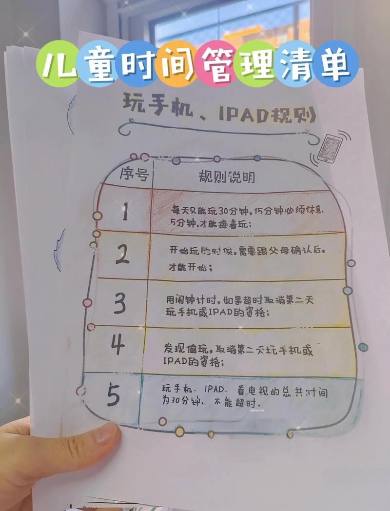 0-6岁儿童过度使用电子产品时间对照表