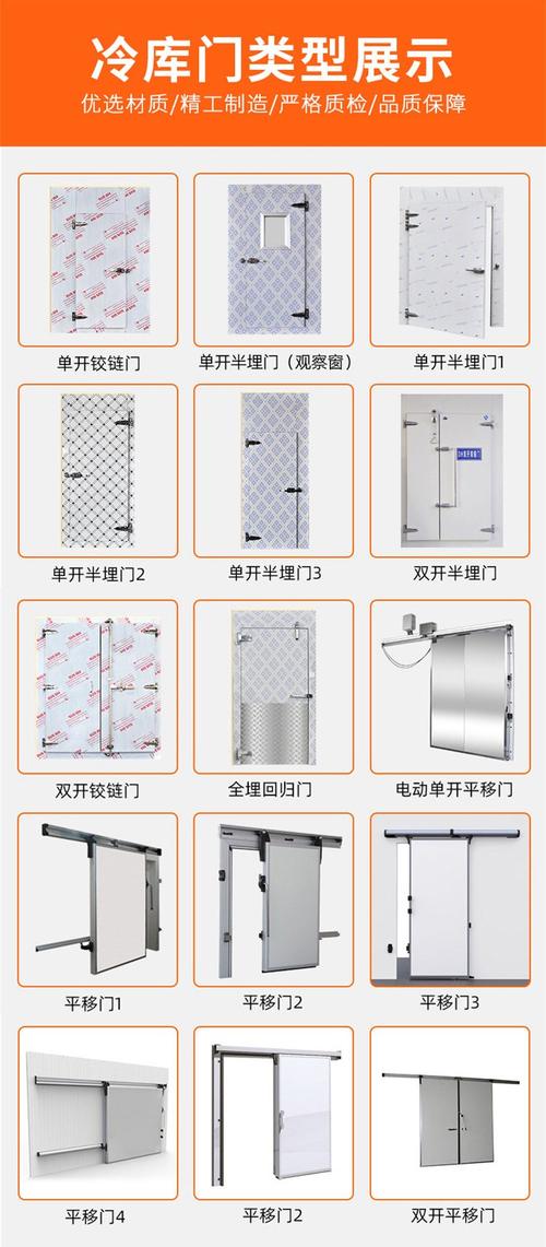 工业冷库平移门全新与磨损门封对比图