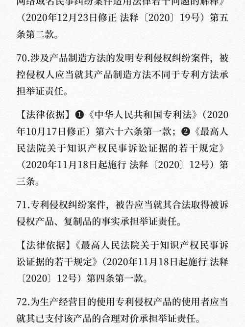 知识产权分割纠纷举证责任分配图
