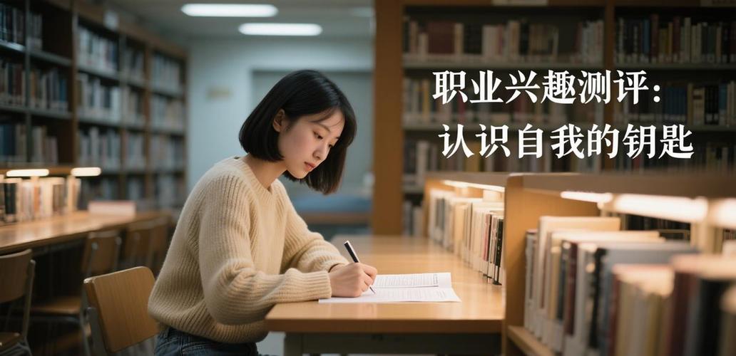 高中生涯规划课上学生做职业兴趣测评场景