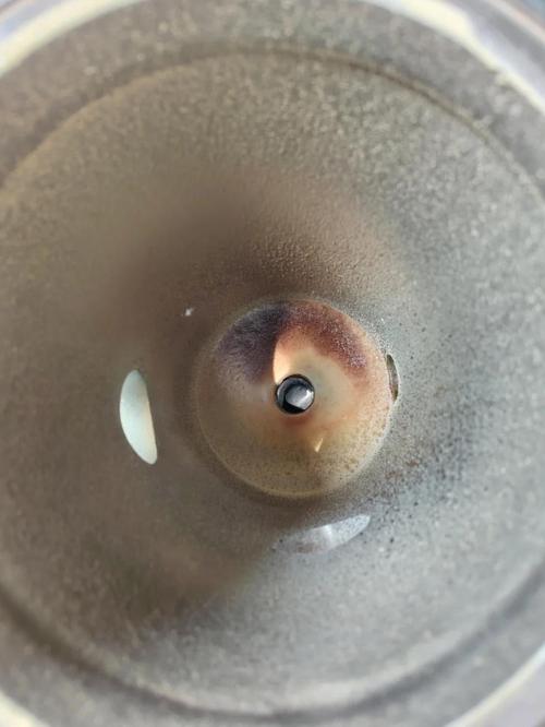 喷雾干燥塔粘壁积粉情况现场照片