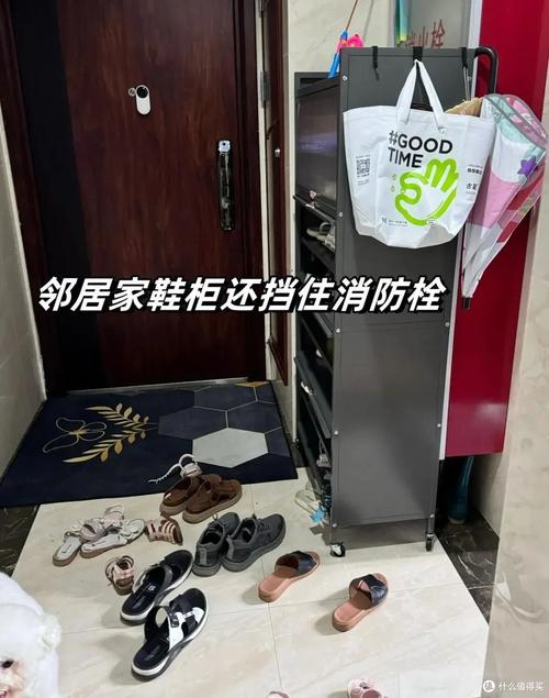 相邻权纠纷走廊鞋柜占用公共区域示意图