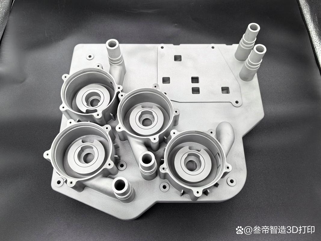 工厂车间3D打印定制机械零件实拍