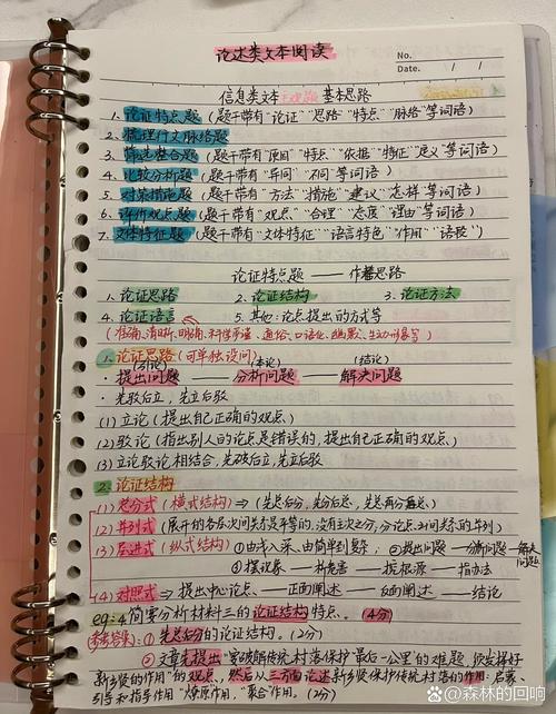 高三学生桌面上的高考论述类文本模拟练习卷