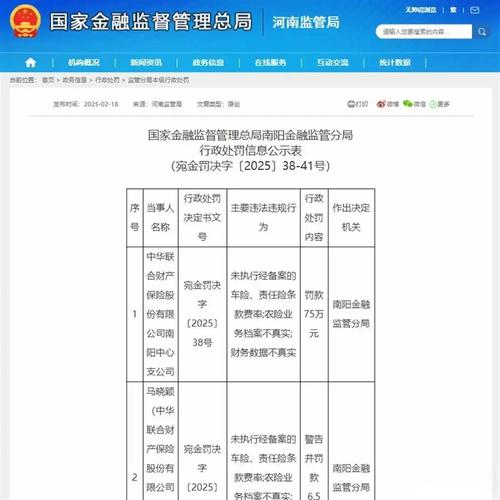 2024保险监管行政处罚公示网页截图
