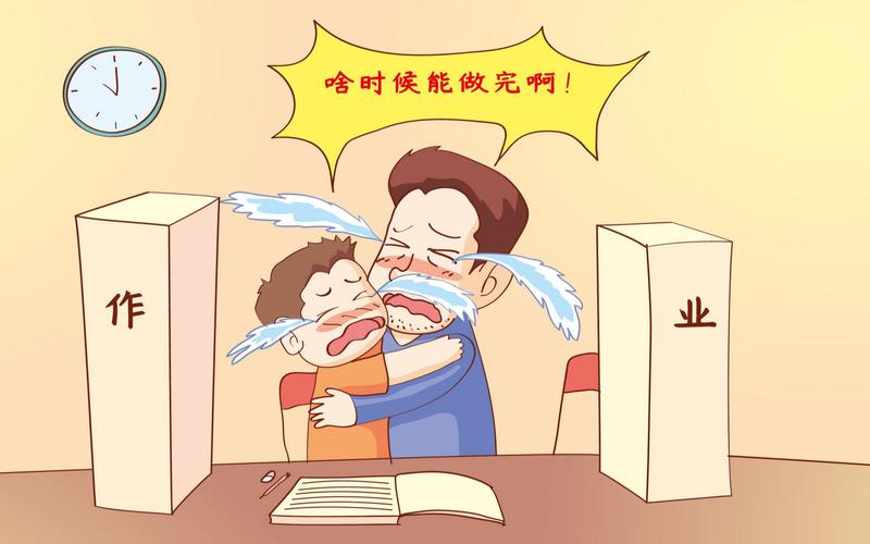 家长在校门口等孩子时彼此交流补习班信息