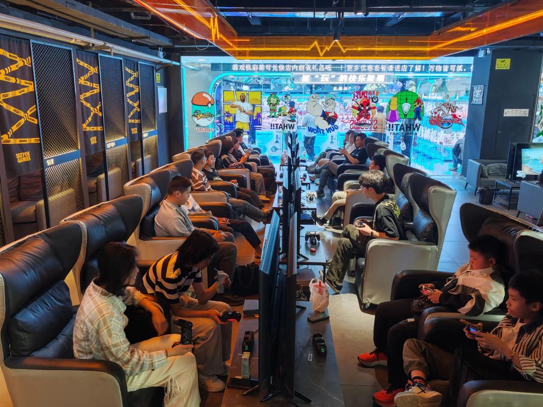好友线下一起玩手游开黑场景图